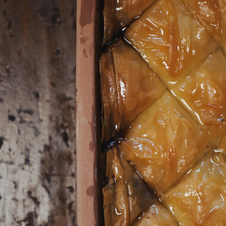 Chocolate Praline Baklava