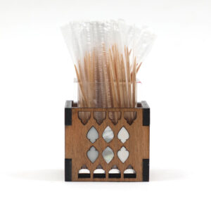 Wood Toothpick Holder