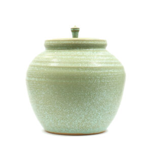 Matte Green Large Jar