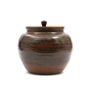 Matte Brown Medium Jar